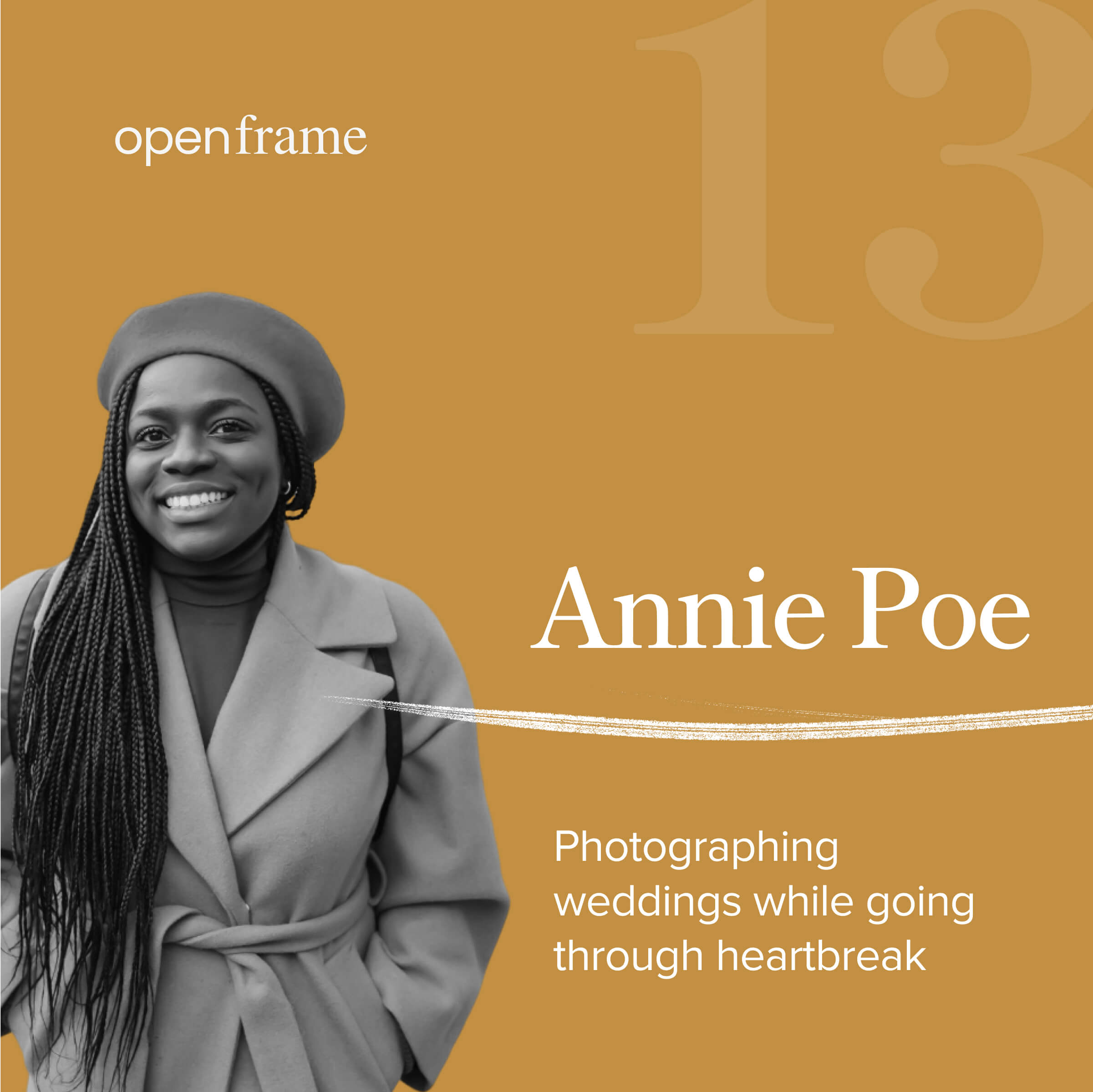 Annie Poe OpenFrame podcast cover