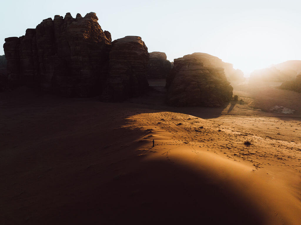 Luke Stackpoole - Sunset in the Dessert